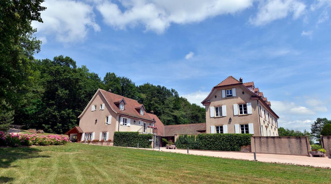 Maison D'Hotes Les Jardins De Madeleine Bernardville Bagian luar foto