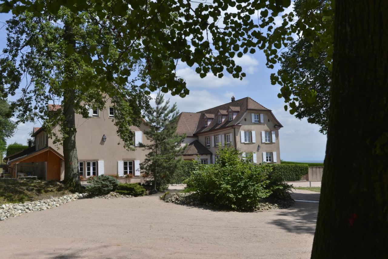 Maison D'Hotes Les Jardins De Madeleine Bernardville Bagian luar foto