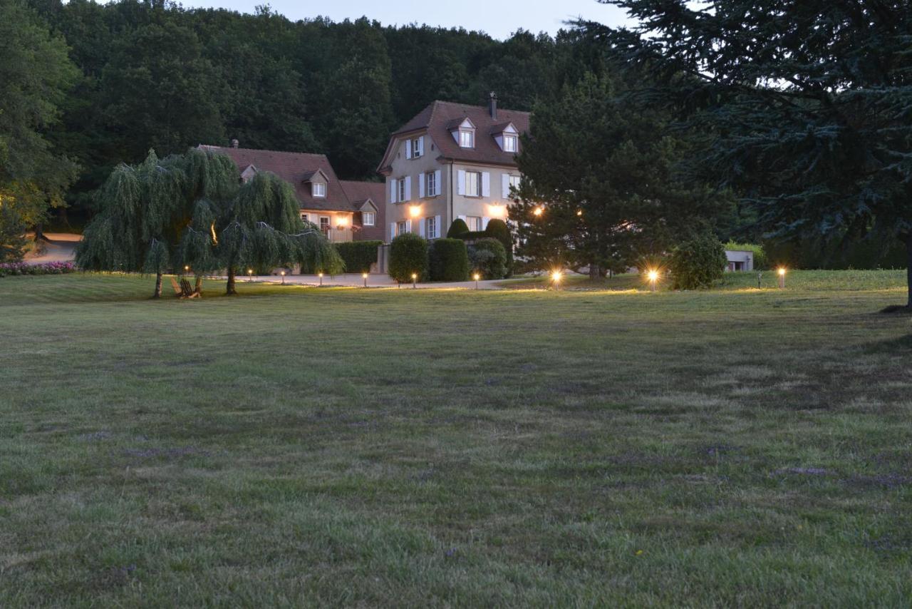 Maison D'Hotes Les Jardins De Madeleine Bernardville Bagian luar foto