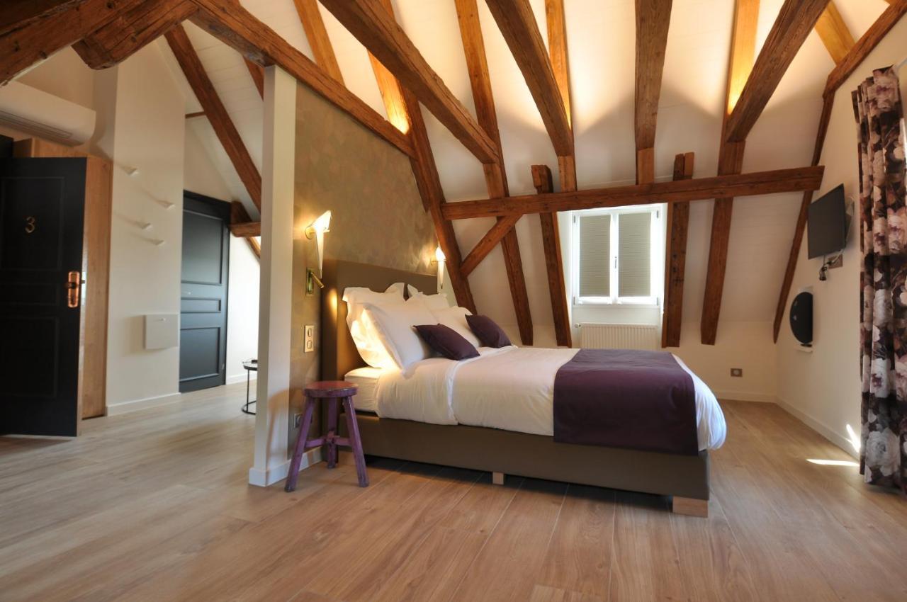 Maison D'Hotes Les Jardins De Madeleine Bernardville Bagian luar foto