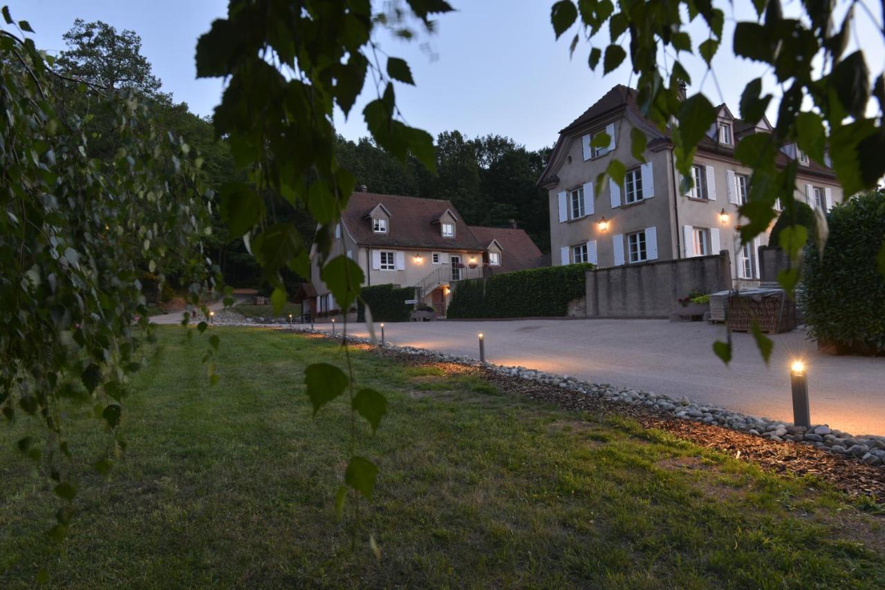 Maison D'Hotes Les Jardins De Madeleine Bernardville Bagian luar foto
